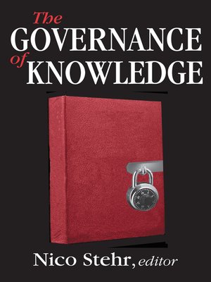 cover image of The Governance of Knowledge